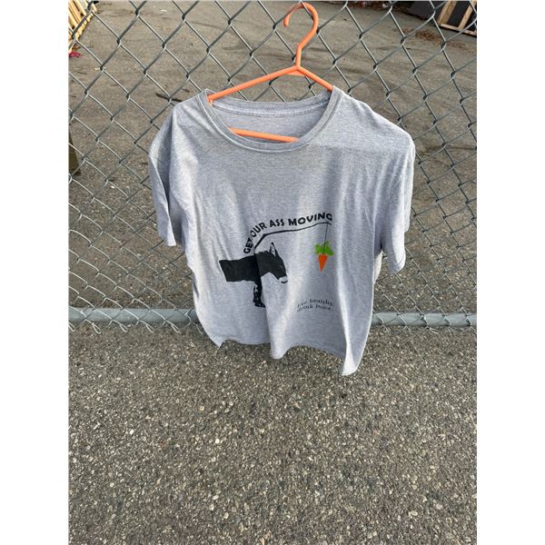 Get your ass moving T-shirt XXL