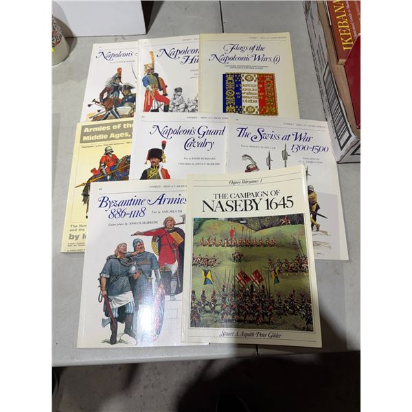 Assorted books