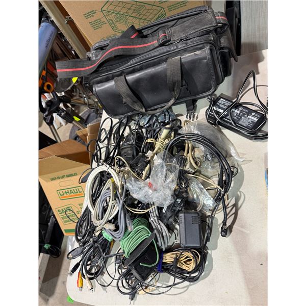Wire and camera bag