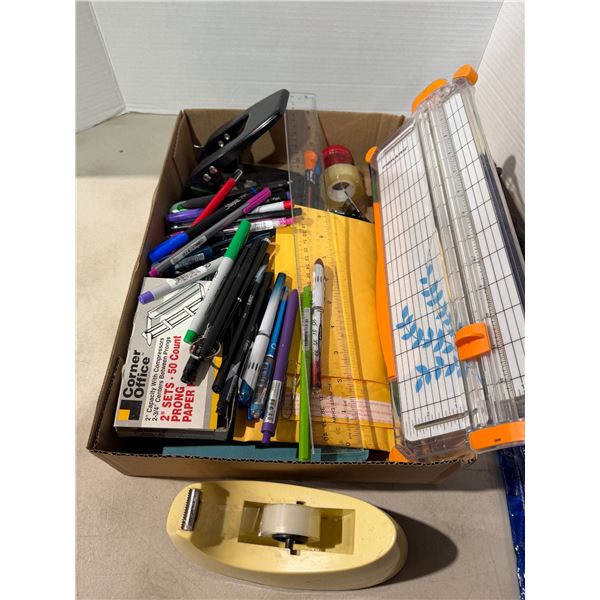 FISKARS cutter and other office supplies