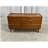 Image 1 : Mid Century Haddon Hall 6 Drawer Dresser Approx: 54 x 17 & 30.5"T see all photos