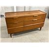 Image 2 : Mid Century Haddon Hall 6 Drawer Dresser Approx: 54 x 17 & 30.5"T see all photos