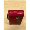 Image 3 : Red Sony Stereo Cassette Player Walkman WM-4