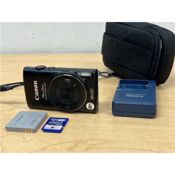 Canon Power Shot Elph 330 HS Digital Camera Full HD Wifi