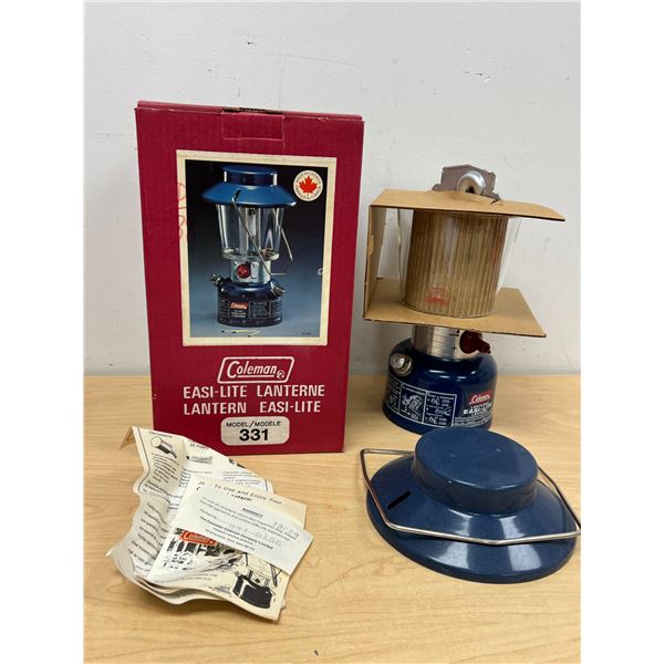NOS Blue Coleman 331 Easi-Lite Lantern - see all photos
