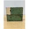 Image 7 : Vintage Art Deco Metal / Marble Bookends - Base: 8 x 3.5" and 6.75" tall