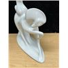 Image 6 : Large Royal Dux Czech Porcelain "Lady Godiva" Statue Approx: 10.5"W 13.75"T