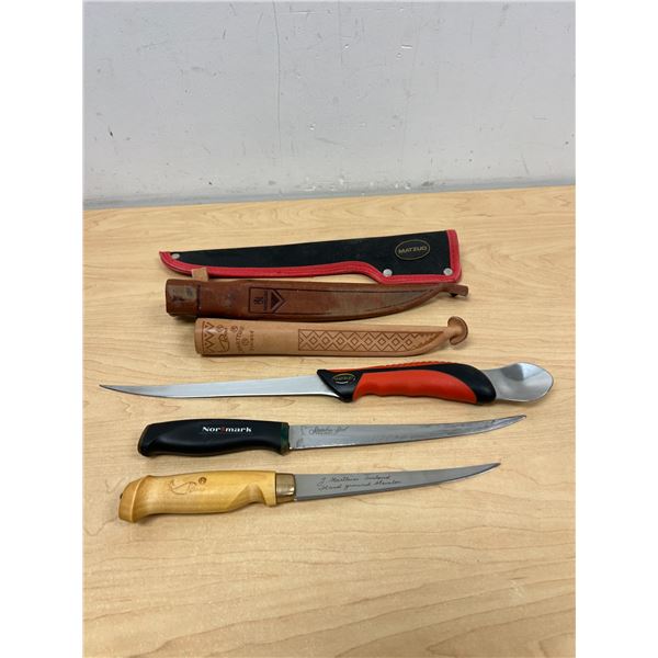 Lot of 3 Fillet Knives - see all photos for details