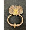 Image 4 : Brass Lion Head Door Knocker Approx: 8 x 4.75"