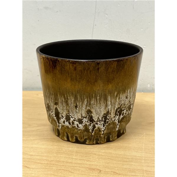 Mid Century West German Planter Pot - Approx: 5.5"W 4.5"T