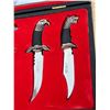 Image 2 : 5 Mini Figural Knives - Knife Set in Holder - Knives approx: 4.25"