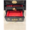Image 3 : Vintage Chinese Decorative Jewelry Box - Approx: 8x6" and 12.5"T