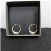 Image 5 : 10K Yellow gold earrings.  Stunning!  Marked 10K on post