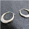 Image 7 : 10K Yellow gold earrings.  Stunning!  Marked 10K on post