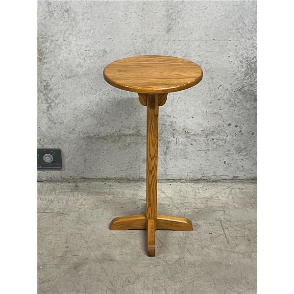 Nice Solid Wood Stand / Plant Stand Perhaps - 15"W 30"T