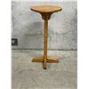 Image 2 : Nice Solid Wood Stand / Plant Stand Perhaps - 15"W 30"T