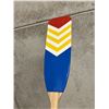 Image 2 : Painted Wood Canoe Paddle 5 FT - USA Made