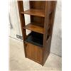 Image 3 : Vintage Kroehler Display Open Shelf with Bottom Storage Approx: 18 x14 & 72"T