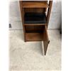 Image 4 : Vintage Kroehler Display Open Shelf with Bottom Storage Approx: 18 x14 & 72"T