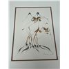 Image 1 : Eddy Cobiness Framed Lithograph? - previous owner says offset Lithograph - Frame: 13.5 x 10.75"