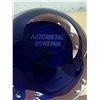 Image 3 : 3 Signed / Embossed Art Glass Paperweights - tallest 3.75" - see all photos