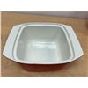 Image 2 : Vintage Belgian Cast Enameled Casserole - Approx: 8.5 x 7.5 & 3.5"T