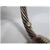 Image 6 : Beautiful and unique bracelet.  Marked S & G, 925 & 14K