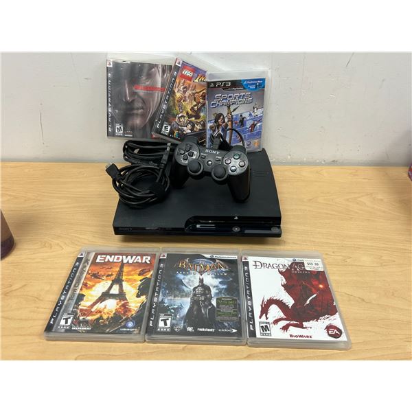 Sony PlayStation 3 PS3 Bundle - see all photos, not tested