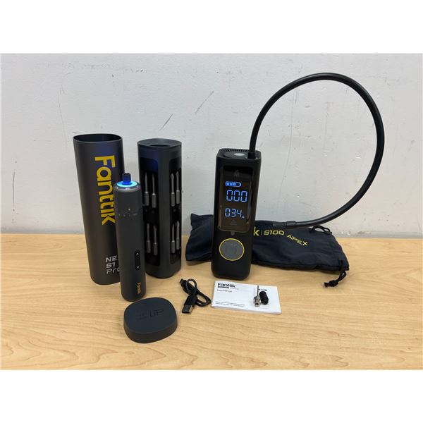 Fanttik Rechargeable Air Inflator & Screwdriver Set