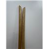 Image 2 : Pair 40" White Oak Bokken Wood Practice Swords