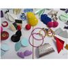 Image 6 : Vintage metal pierced earrings lot.  Over 60 pairs of wonderful vintage metal earrings!  So cool!