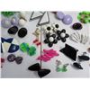 Image 6 : Vintage clip on earrings lot.  46 pairs of really cool vintage clip on earrings!