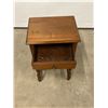 Image 4 : Vintage Wooden Side Table With Storage Approx: 16 x13 & 27"T