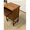 Image 5 : Vintage Wooden Side Table With Storage Approx: 16 x13 & 27"T