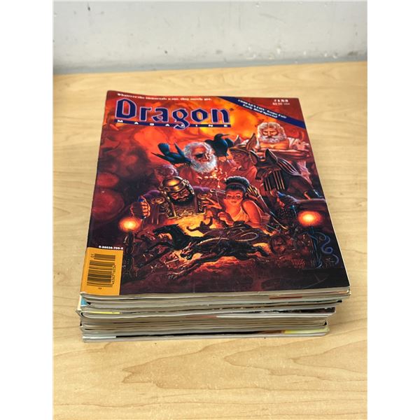 Vintage Complete 1990 Dragon Magazine TSR AD&D Dungeons & Dragons RPG #153-164