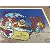 Image 4 : The Flinstones Limited Edition Animation Art - Frame approx: 19x17"