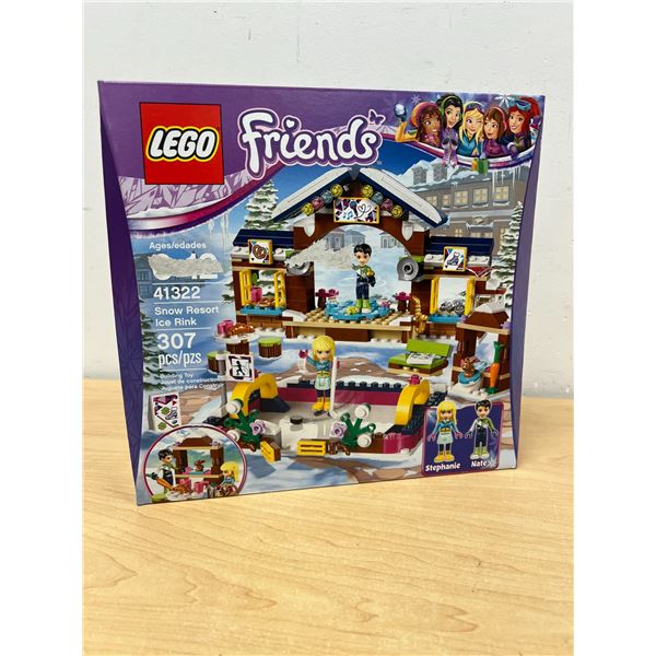 New/Sealed LEGO Friends 41322 Snow Resort Ice Rink 307 pcs