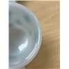 Image 5 : 4 Fire King Turquoise Kite Pattern D Handle Coffee Mugs (couple small chips/rough spots)