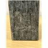 Image 5 : 5 Separate Etchings on Square Soapstone - Approx: 4.75"T 2.75"W
