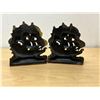 Image 4 : 2 Vintage Metal Ship Bookends - Approx: 5.5"T 4.75"W