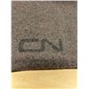 Image 1 : Vintage Canadian National Railway Blanket CN Approx: 70x54" good used condition