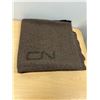 Image 2 : Vintage Canadian National Railway Blanket CN Approx: 70x54" good used condition
