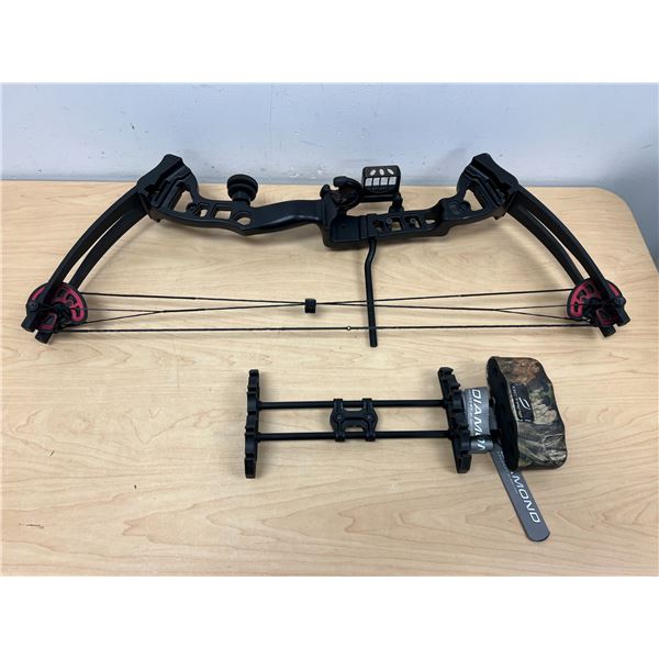 Barnett Archery Votex Lite Bow & Octane Bow Quiver - Bow 29" as pictured