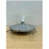Image 2 : Fibre Optic "Flying Saucer UFO" Light Up Table Lamp - see all photos