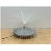 Image 3 : Fibre Optic "Flying Saucer UFO" Light Up Table Lamp - see all photos