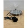 Image 6 : Fibre Optic "Flying Saucer UFO" Light Up Table Lamp - see all photos