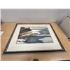 Image 2 : Kenneth F. Martin Watercolour "Spring Break-Up, Whiteshell" Frame Approx: 30.75 x 24"
