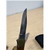 Image 5 : 3 Folding Knives with Holders - see all photos for details