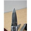 Image 6 : 3 Folding Knives with Holders - see all photos for details