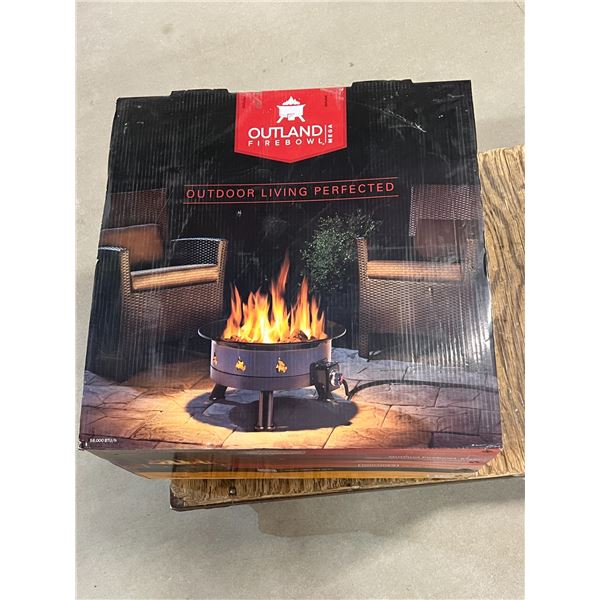 Outland Gas Fire Bowl 24" - looks new in box, see all photos